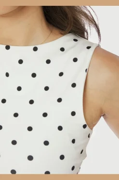 Ditty Jersey Dot Top 167487