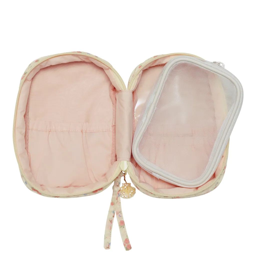 Dreams Makeup Bag Roses And Shells