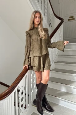 Ellinoric Lace Mini Skirt 2576