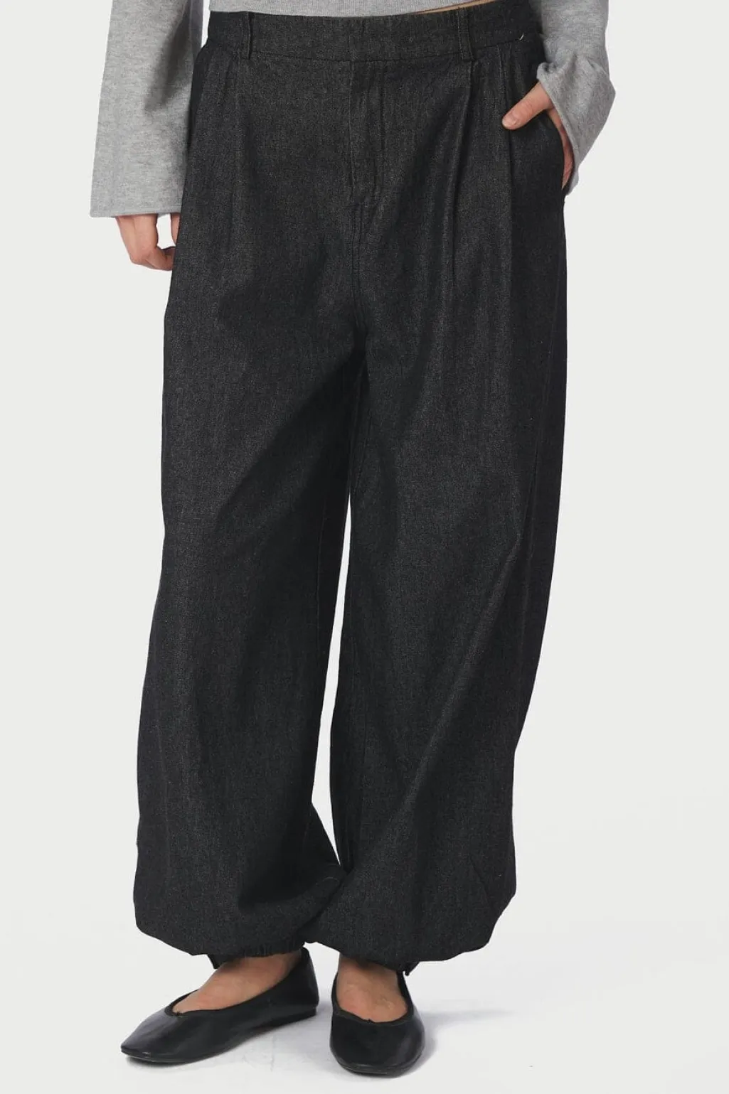 Fayla Denim Balloon Pants 167399