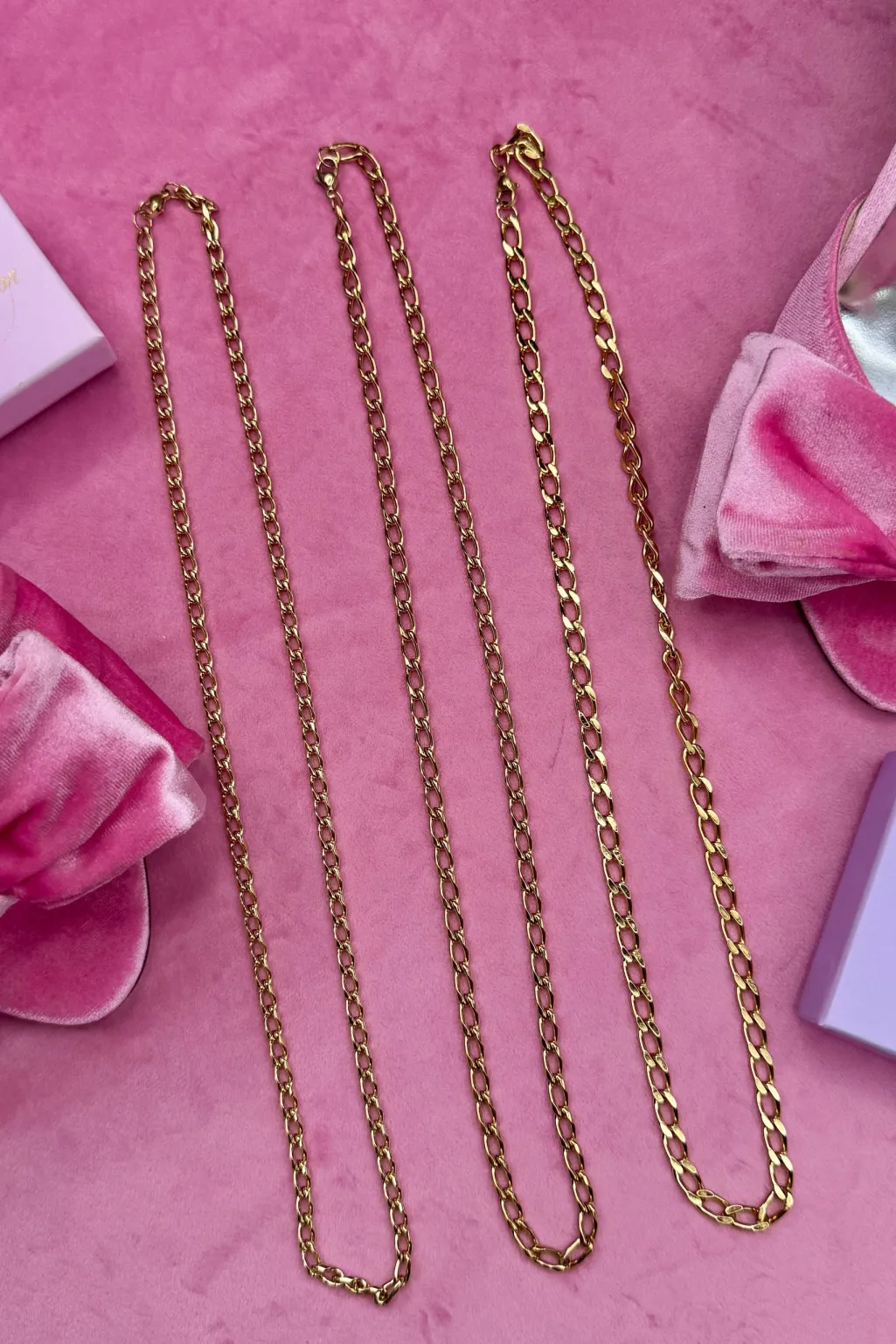 Figaro Mesh Necklace figaro02