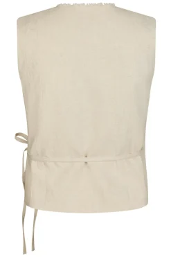 Filora Ramie Wrap Waistcoat 166243