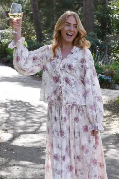 Flounce Blouse AV7039