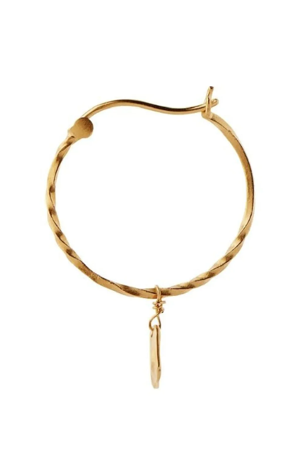 Flow Creol With Hammered Pendant