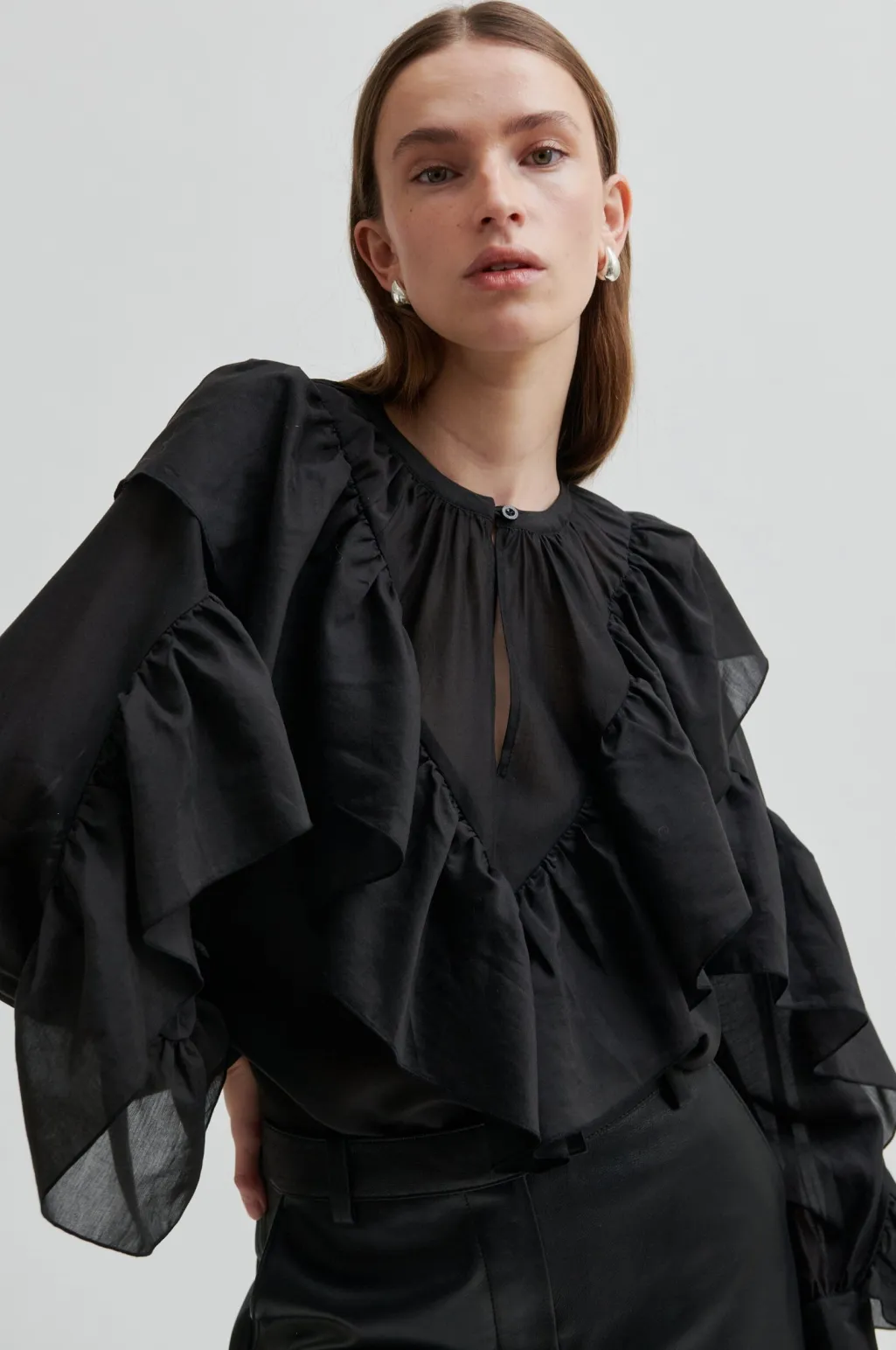 Fria Frill Blouse 60121