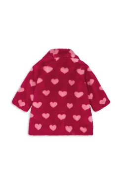 Fuzzie Coat Grs Ks104302