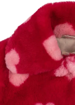 Fuzzie Coat Grs Ks104302