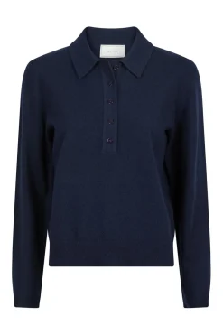 Genea Knit Polo Blouse 163891