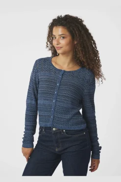 Gini Chevron Knit Cardigan 166461