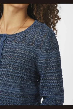 Gini Chevron Knit Cardigan 166461