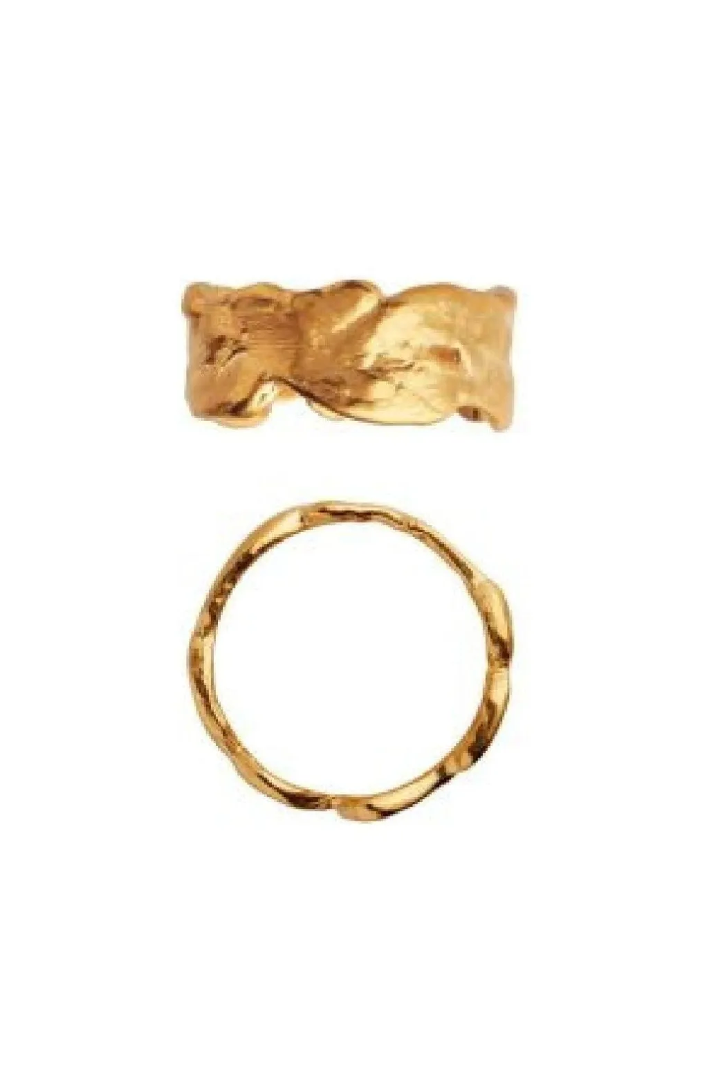 Goldenen Splash Lava Ring