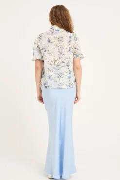 Grete S/S Blouse AV6057