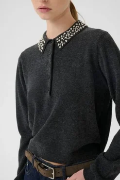 Gzmanzi Deco Polo Pullover 10910778