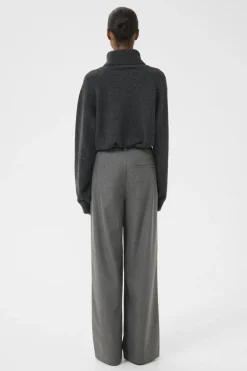 Gzpaula Melange Wide Pants 10910494