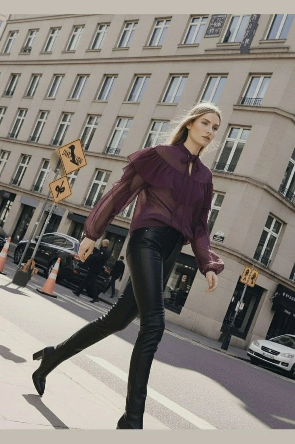 Hdmelisa Ruffle Ls Blouse 32000021