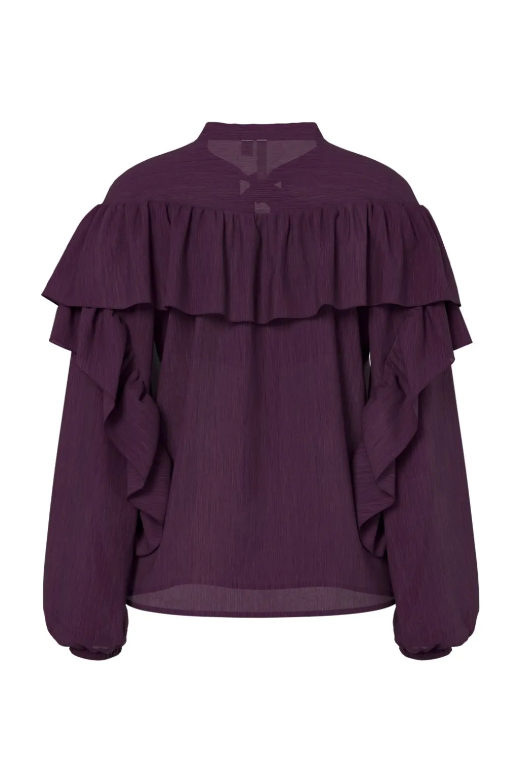 Hdmelisa Ruffle Ls Blouse 32000021