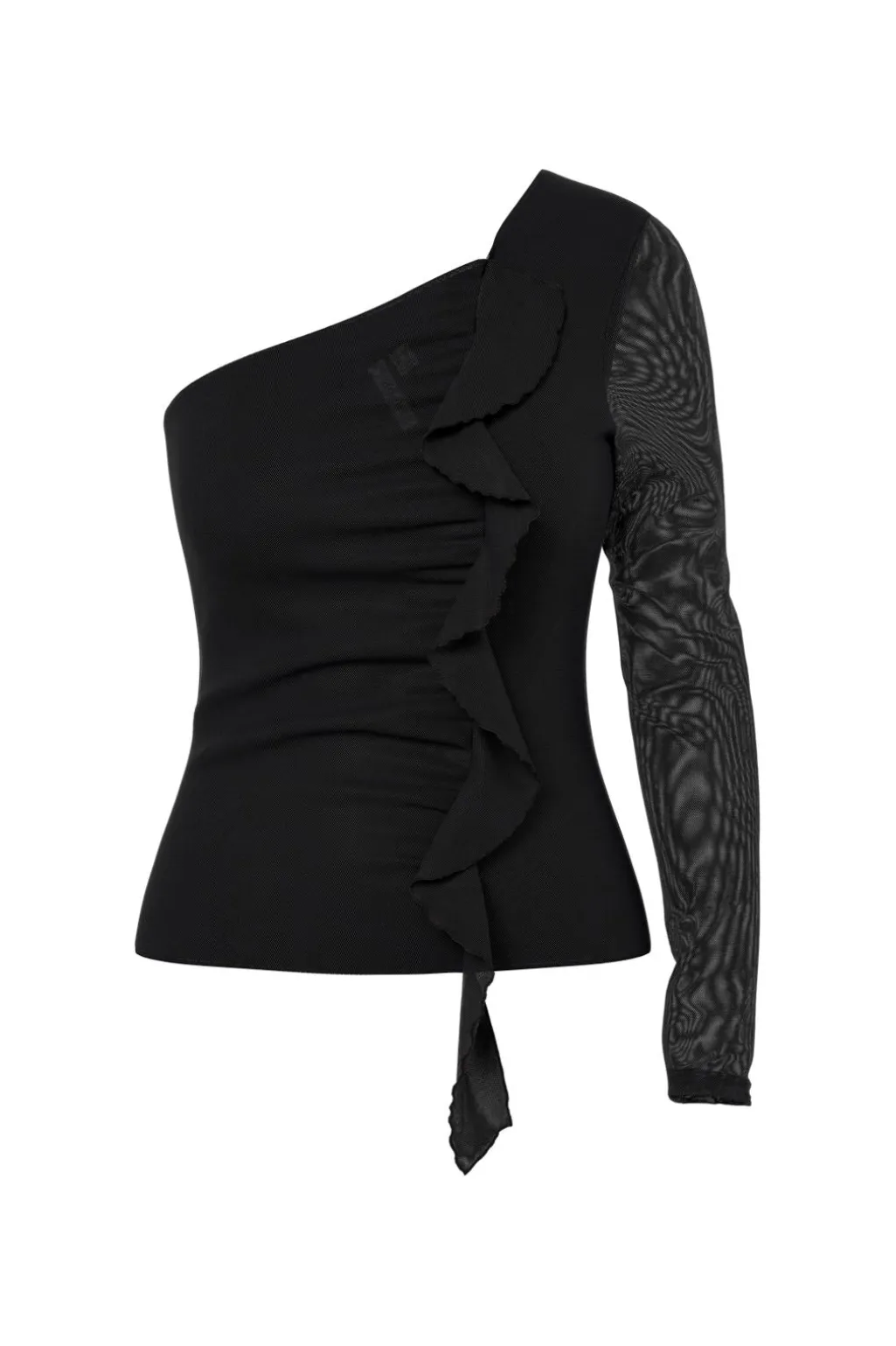 Hdpatricia Mesh One-Shoulder Top 32000162