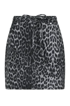 Henrietta Leopard Skirt