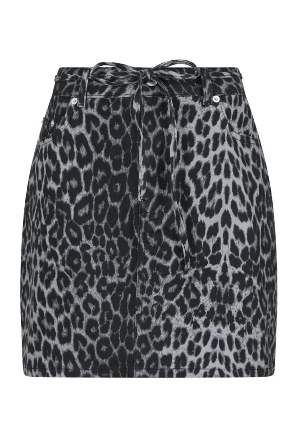 Henrietta Leopard Skirt
