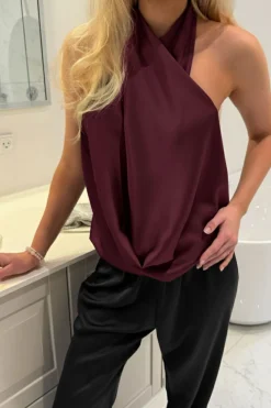 Hollyic Wrap Top A2553