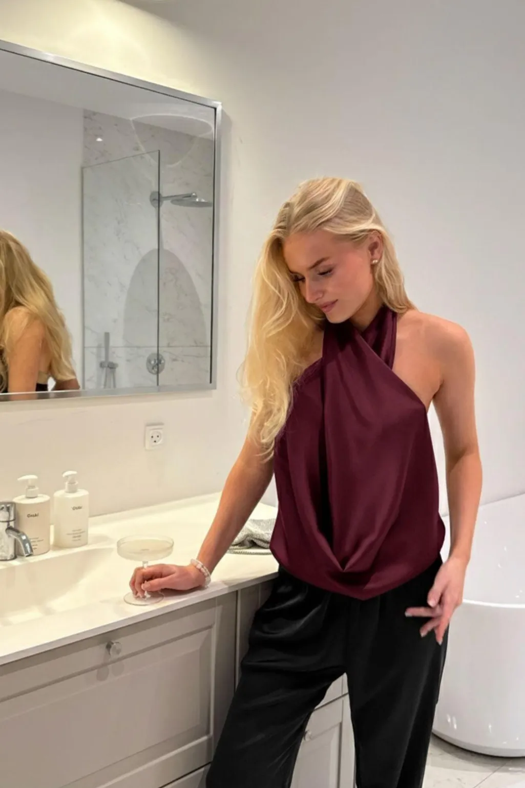 Hollyic Wrap Top A2553