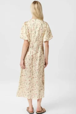 Illana Flower Print Dress 165121