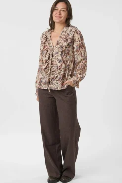 Ivey Art Paisely Blouse 166688