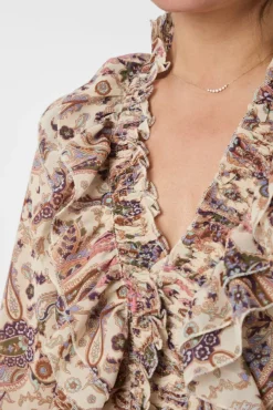 Ivey Art Paisely Blouse 166688