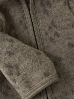 Jacket Ears Wool Fleece 480664