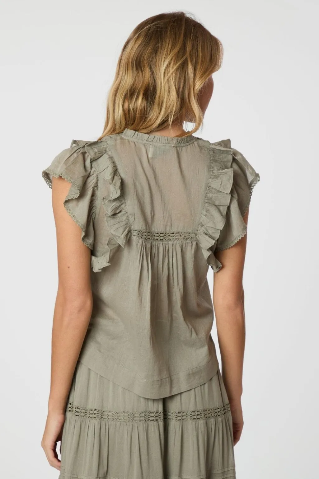 Jayla S Voile Top 159881