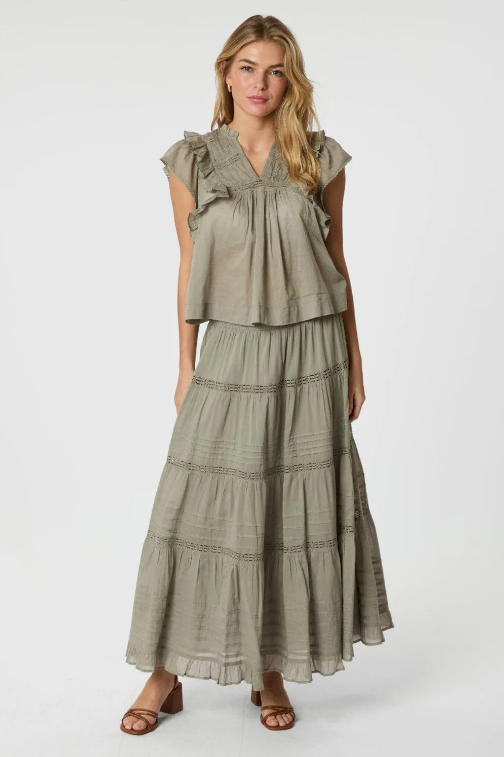 Jayla S Voile Top 159881