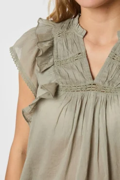 Jayla S Voile Top 159881