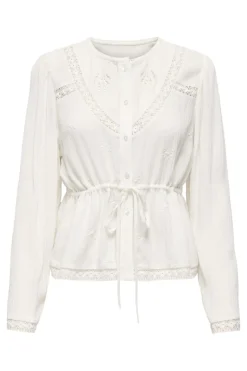 Jdycamille L/S Embroidery Top