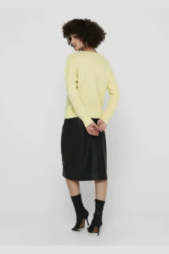 Jdyelanora L/S V-Neck Pullo. Knt