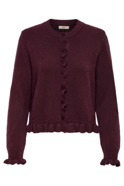 Jdyletty L/S On Frill Cardigan Knt