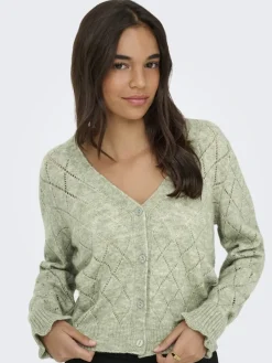 Jdyletty L/S V-Neck Struc Cardi Knt