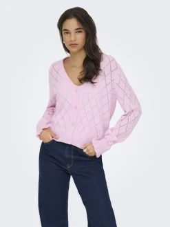 Jdyletty L/S V-Neck Struc Cardi Knt