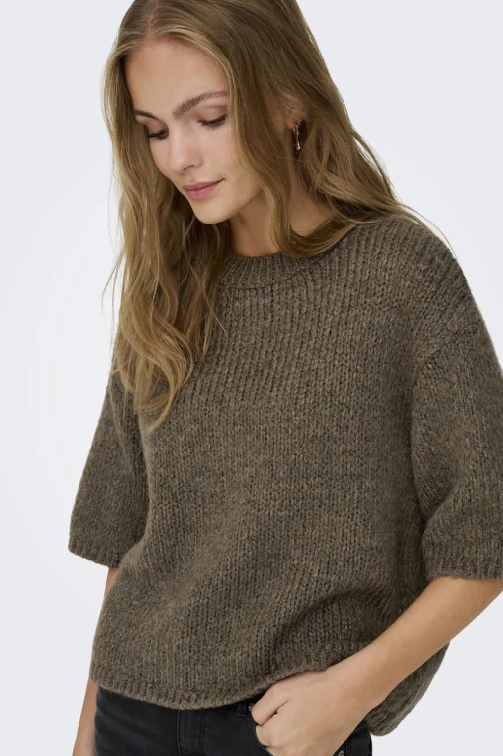 Jdylinea S/S Pullover O-Neck Knt