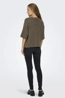 Jdylinea S/S Pullover O-Neck Knt