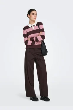 Jdynaima L/S Polo Pullover Knt