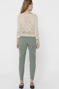 Jdynew Sun 3/4 Cropped Pullover Knt