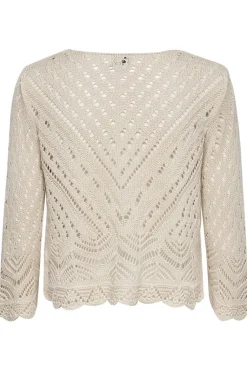 Jdynew Sun 3/4 Cropped Pullover Knt