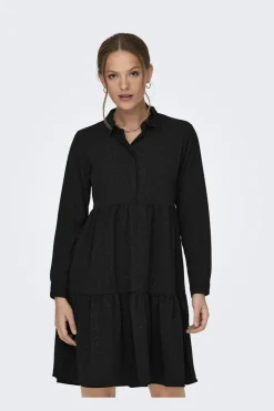Jdypiper L/S Foil Shirt Dress
