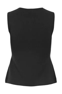 Jdyriley S/L O-Neck Two Way Zip Vest Knt