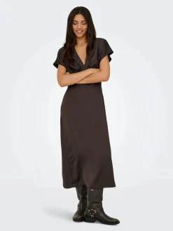 Jdyurba S/S Midi Satin Dress