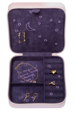 Jewelry Box Moon And Stars Rose 3919