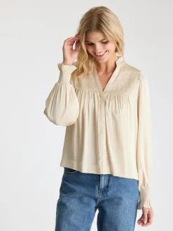 Jill Smooth Satin Blouse