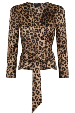 Josie Leopard Blouse