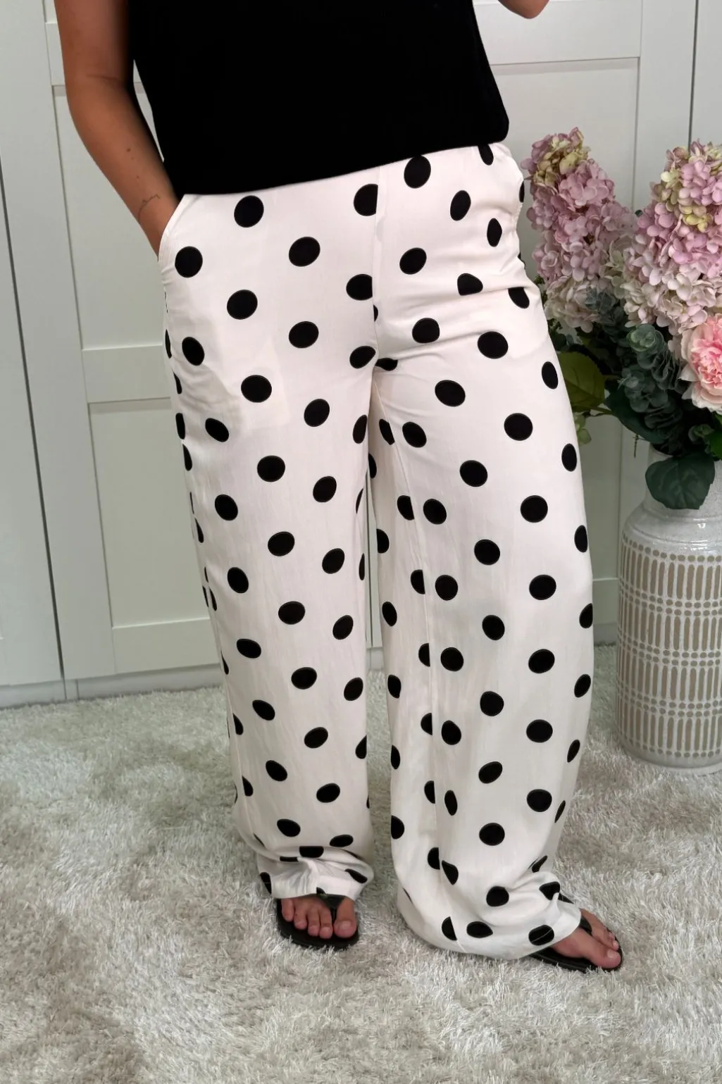 Juliana Wide Dot Pants
