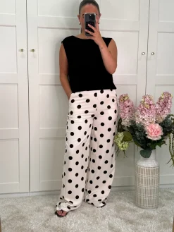 Juliana Wide Dot Pants